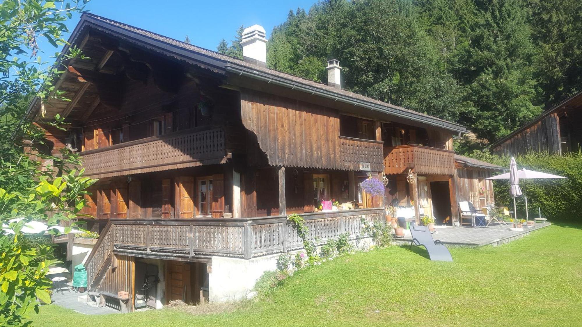 B&B Chalet La Croisee Vers L'Eglise Bagian luar foto