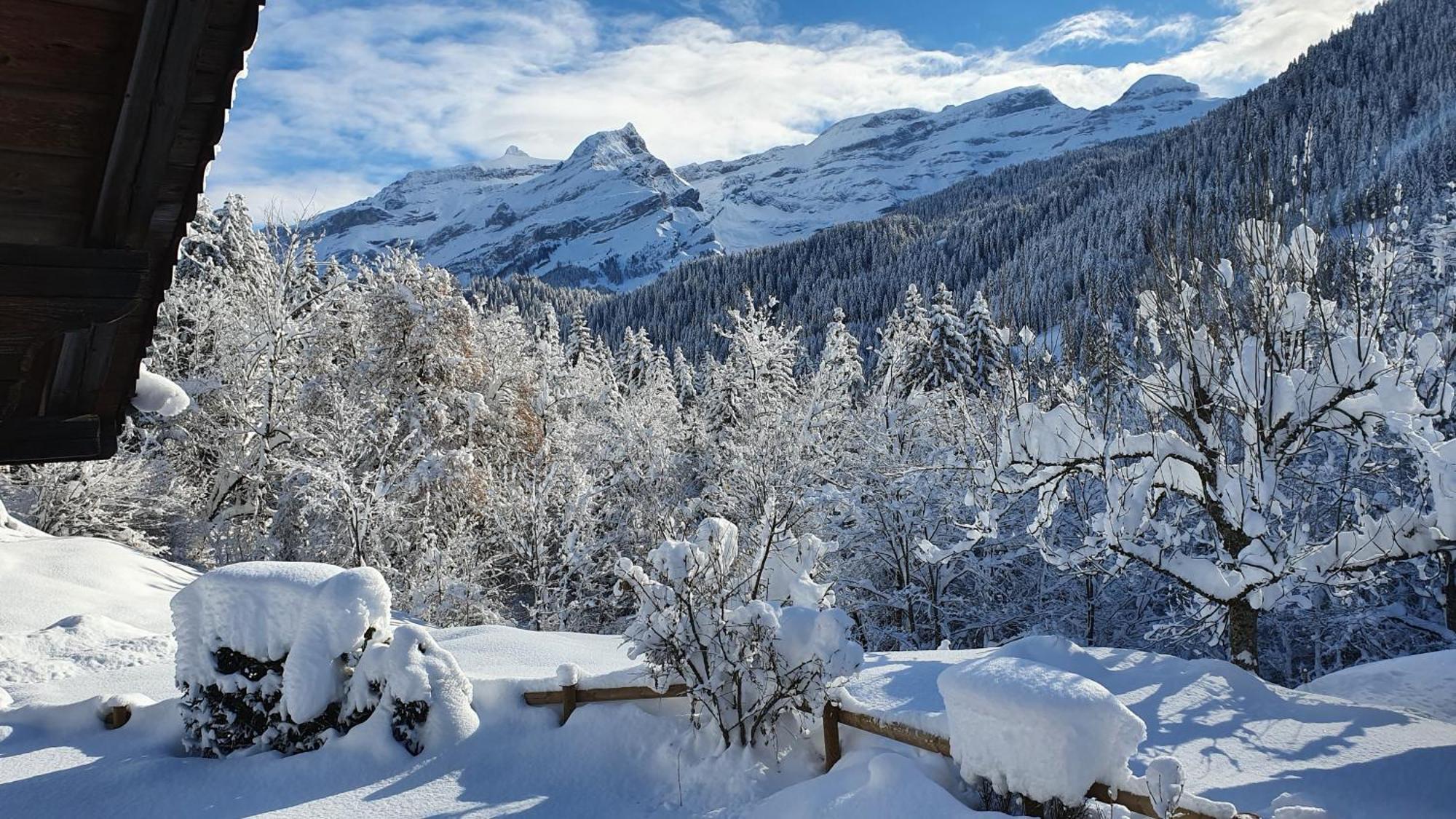 B&B Chalet La Croisee Vers L'Eglise Bagian luar foto