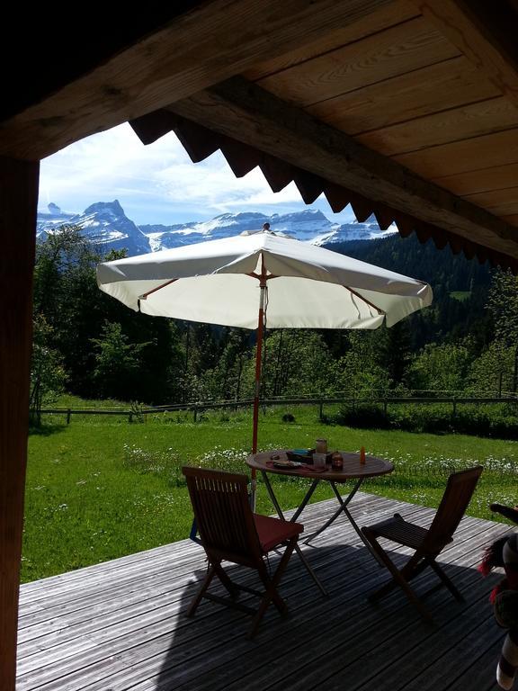 B&B Chalet La Croisee Vers L'Eglise Bagian luar foto